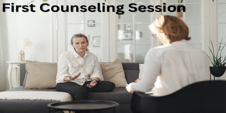 What occurs in that first counseling session?