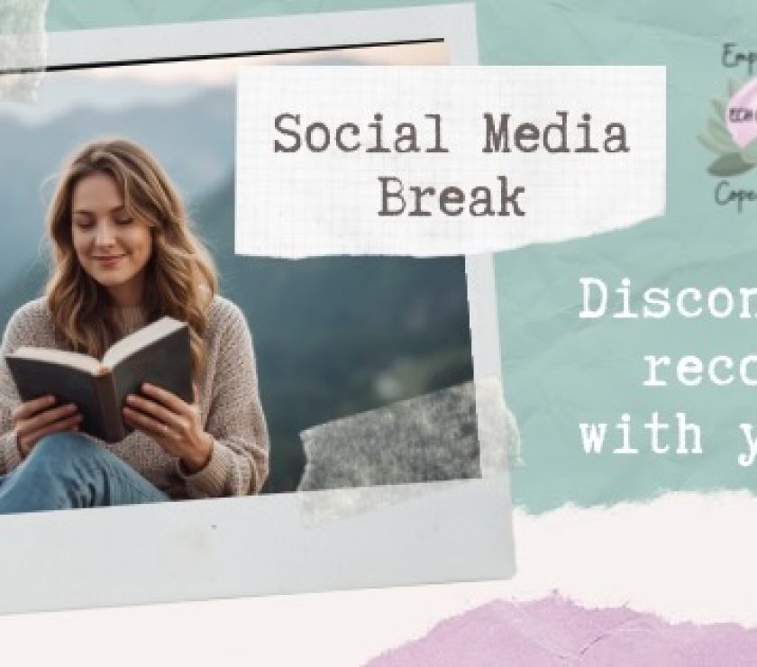 Disconnect to reconnect with yourself (1)